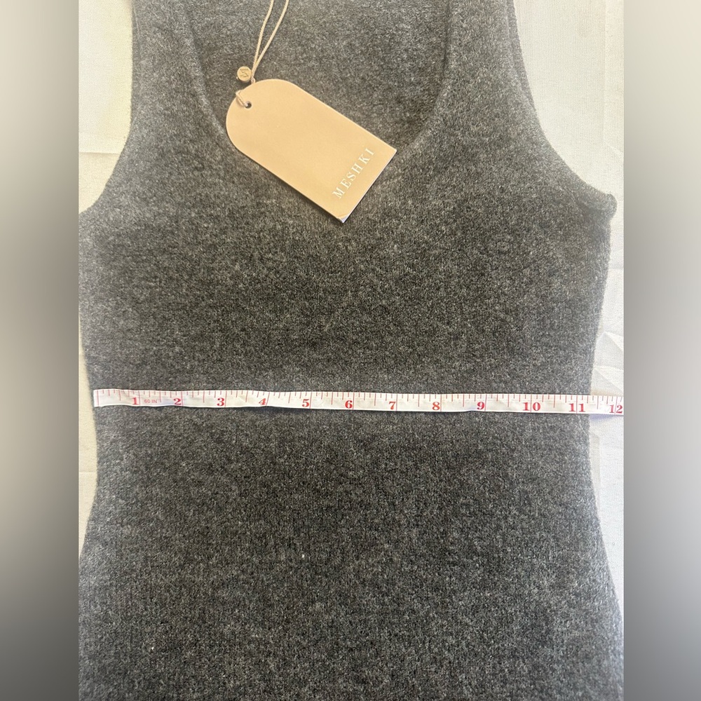 Meshki Charcoal Tank Top - Picture 4 of 7